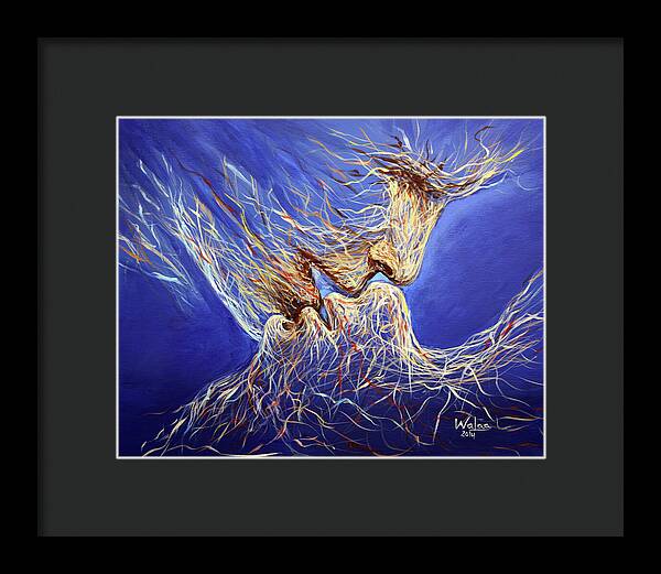 Embrace of Souls 1 - Framed Print