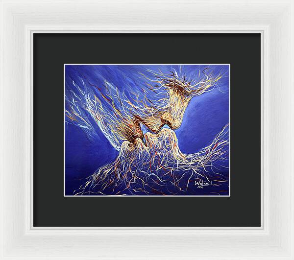 Embrace of Souls 1 - Framed Print