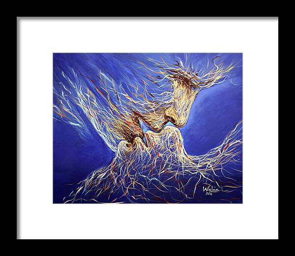 Embrace of Souls 1 - Framed Print