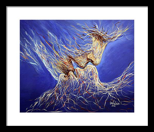 Embrace of Souls 1 - Framed Print