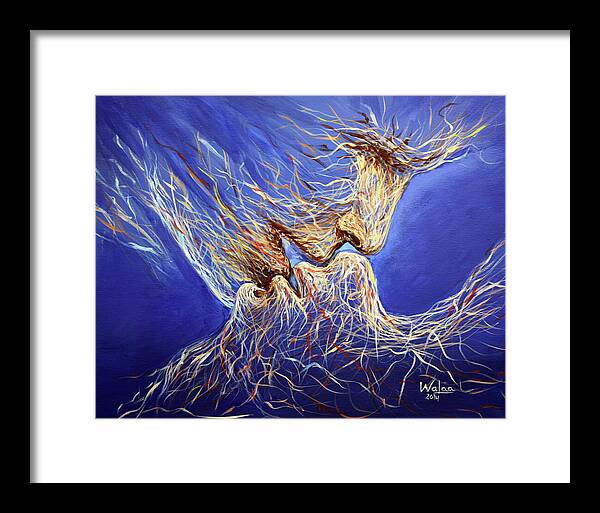 Embrace of Souls 1 - Framed Print