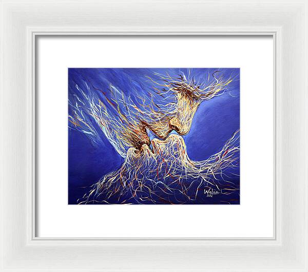 Embrace of Souls 1 - Framed Print