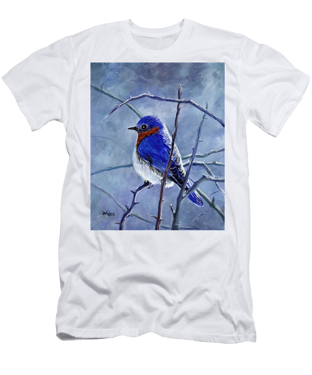 Alone In The Snow Storm - T-Shirt