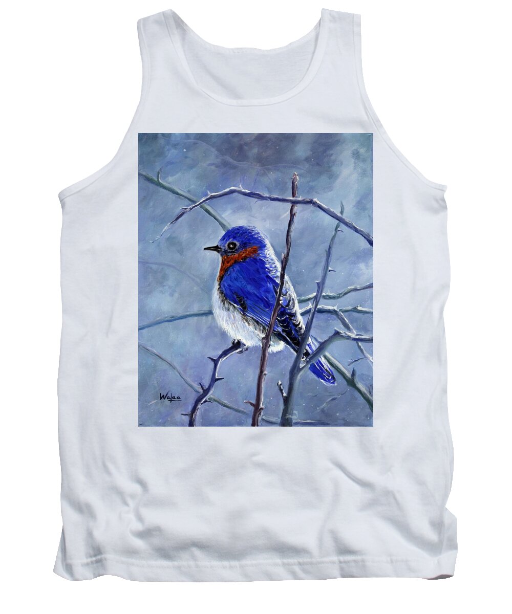 Alone In The Snow Storm - Tank Top