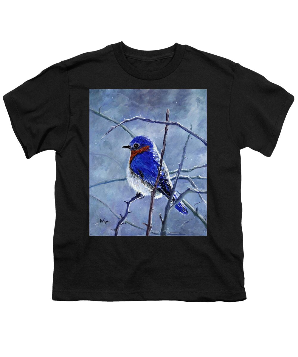 Alone In The Snow Storm - Youth T-Shirt