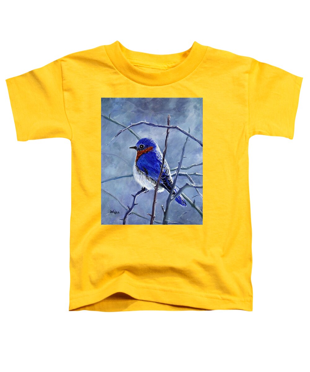 Alone In The Snow Storm - Toddler T-Shirt