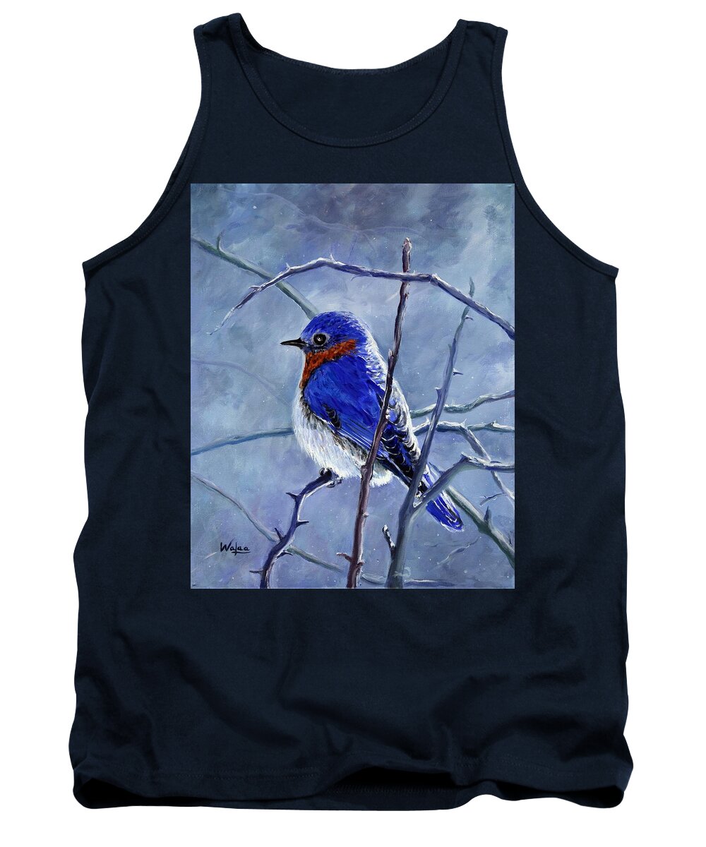 Alone In The Snow Storm - Tank Top