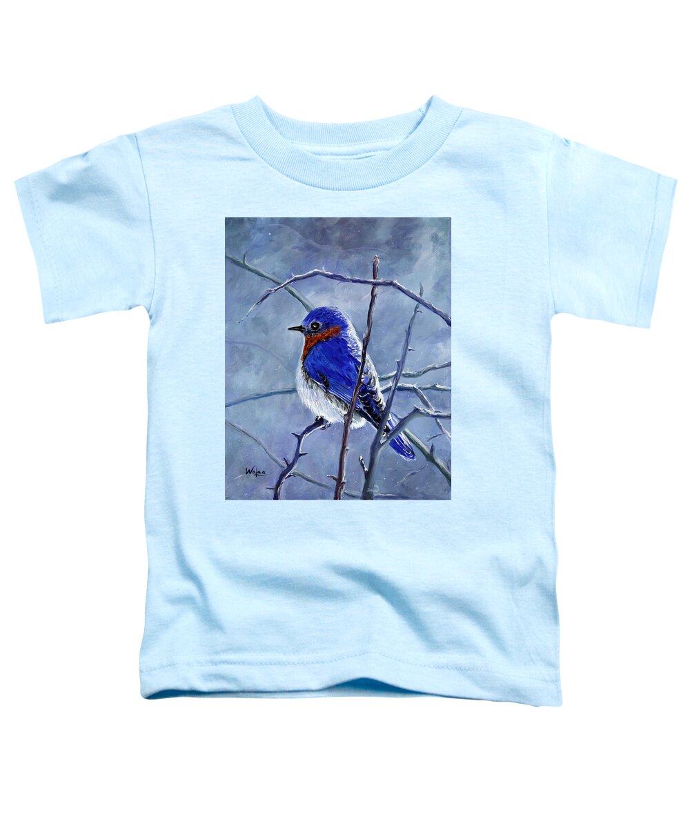 Alone In The Snow Storm - Toddler T-Shirt