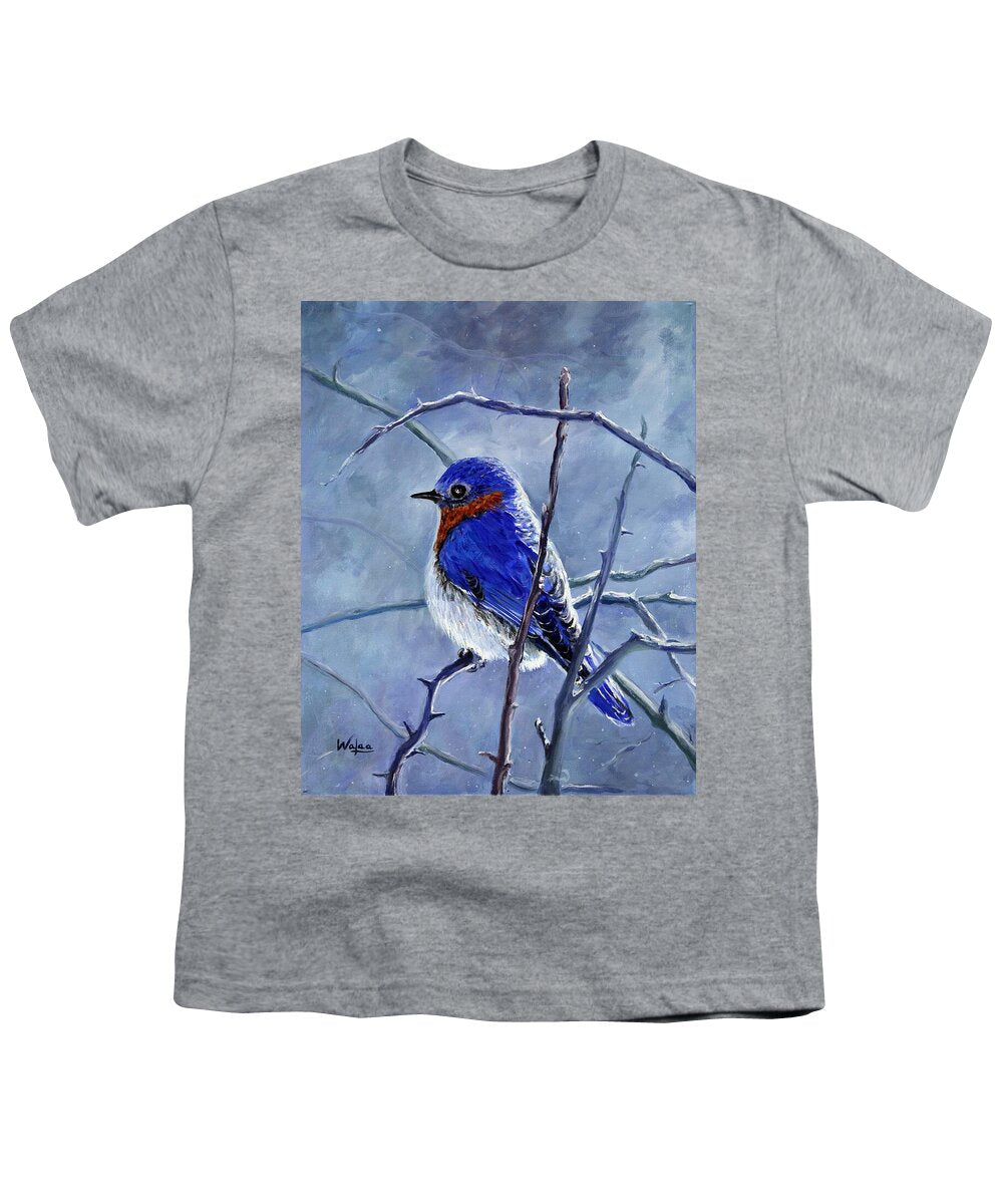 Alone In The Snow Storm - Youth T-Shirt