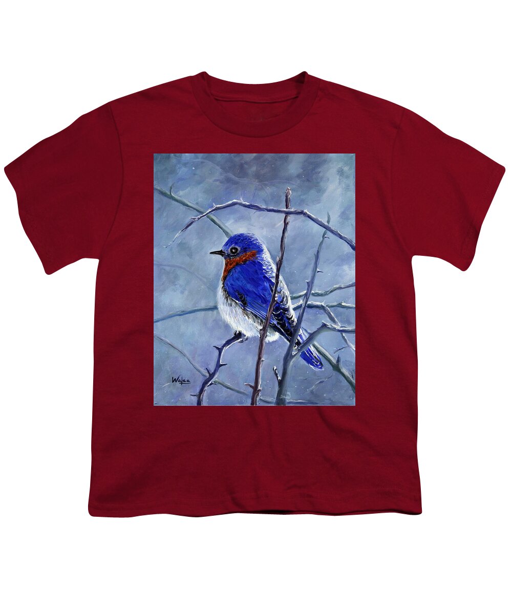 Alone In The Snow Storm - Youth T-Shirt