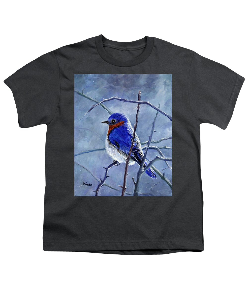 Alone In The Snow Storm - Youth T-Shirt