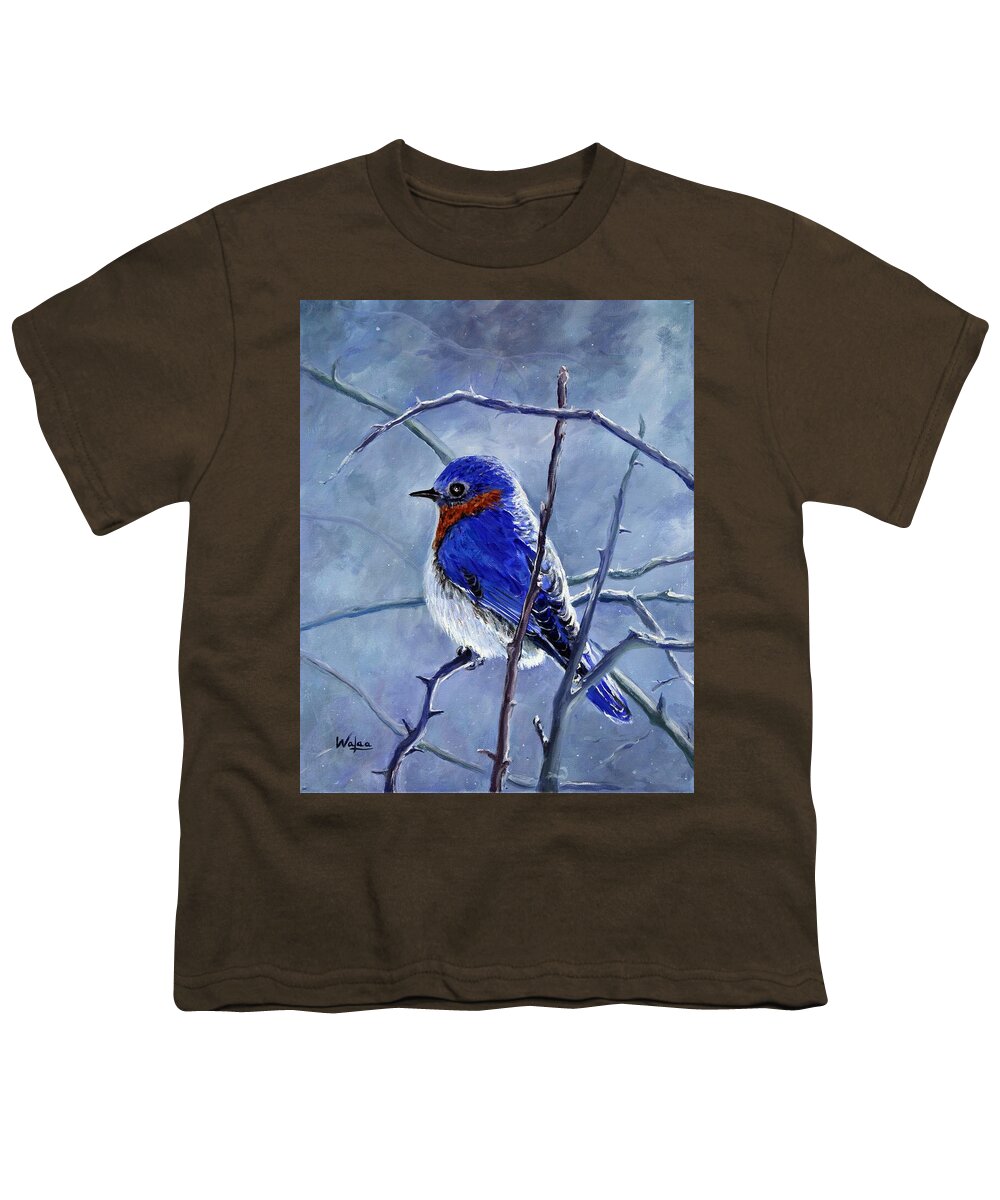 Alone In The Snow Storm - Youth T-Shirt