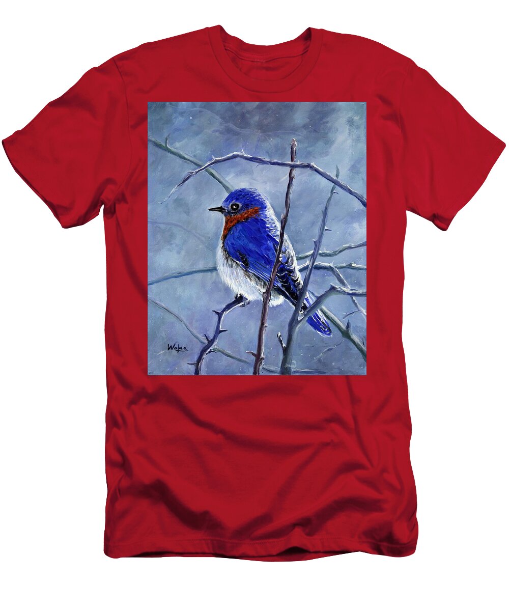 Alone In The Snow Storm - T-Shirt