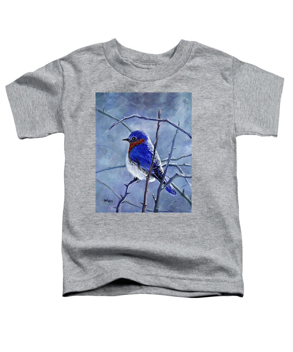 Alone In The Snow Storm - Toddler T-Shirt