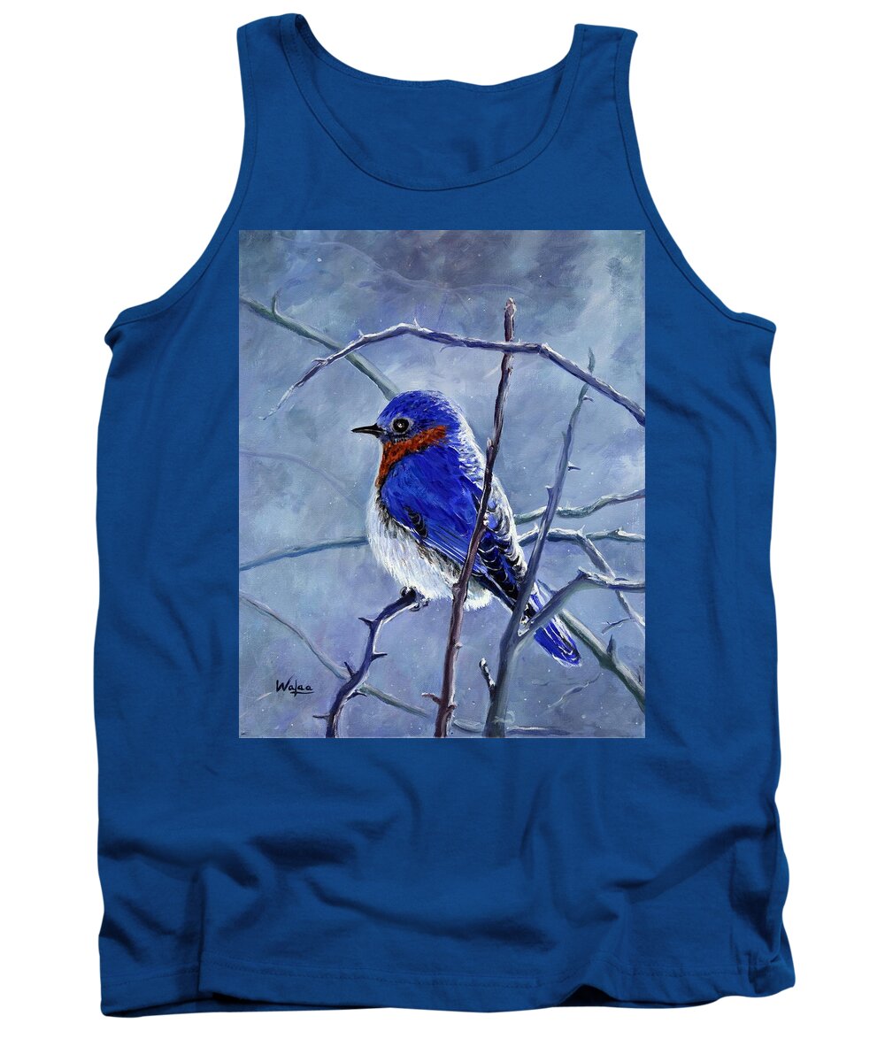 Alone In The Snow Storm - Tank Top