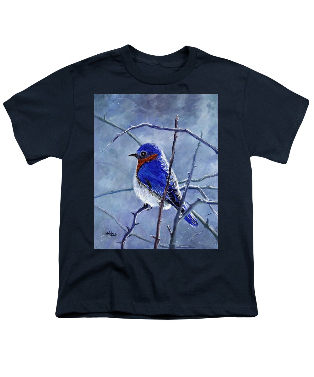 Alone In The Snow Storm - Youth T-Shirt