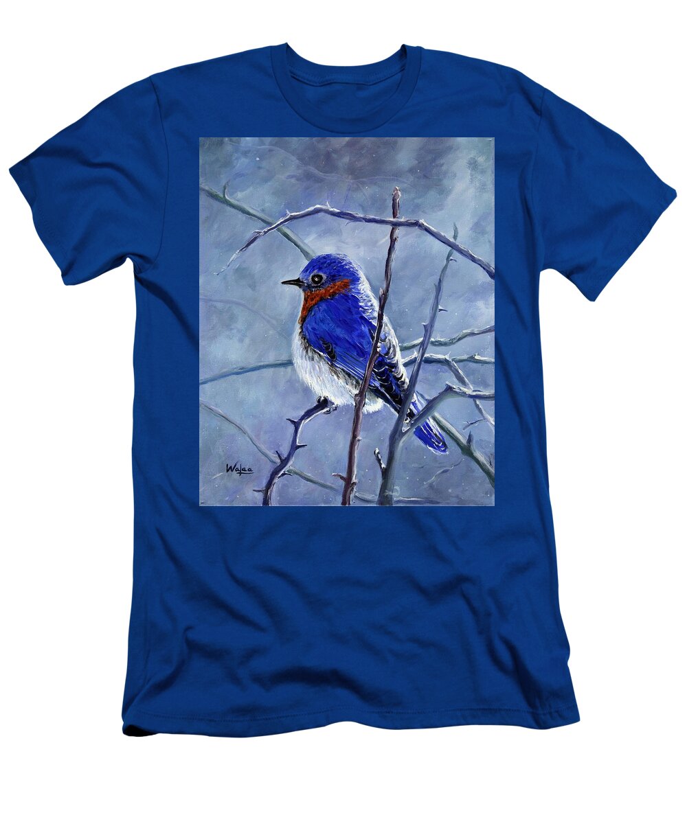 Alone In The Snow Storm - T-Shirt