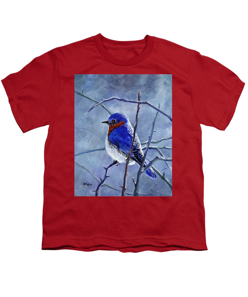 Alone In The Snow Storm - Youth T-Shirt