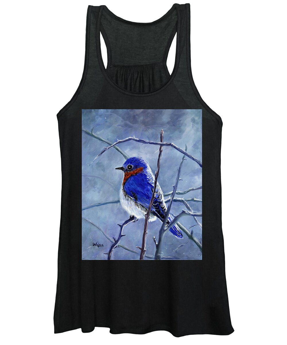 Alone In The Snow Storm - Women's Tank Top