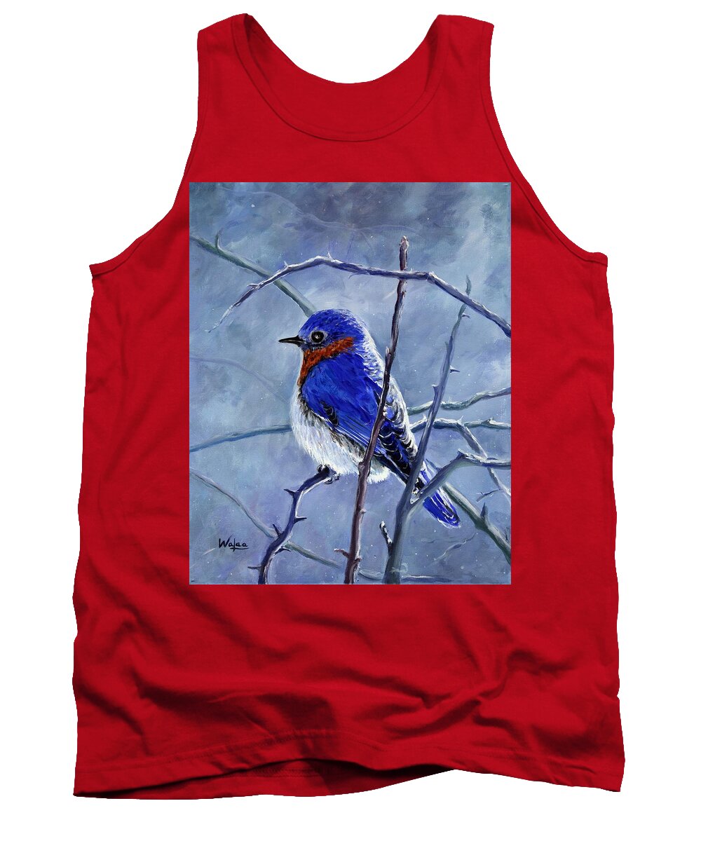 Alone In The Snow Storm - Tank Top