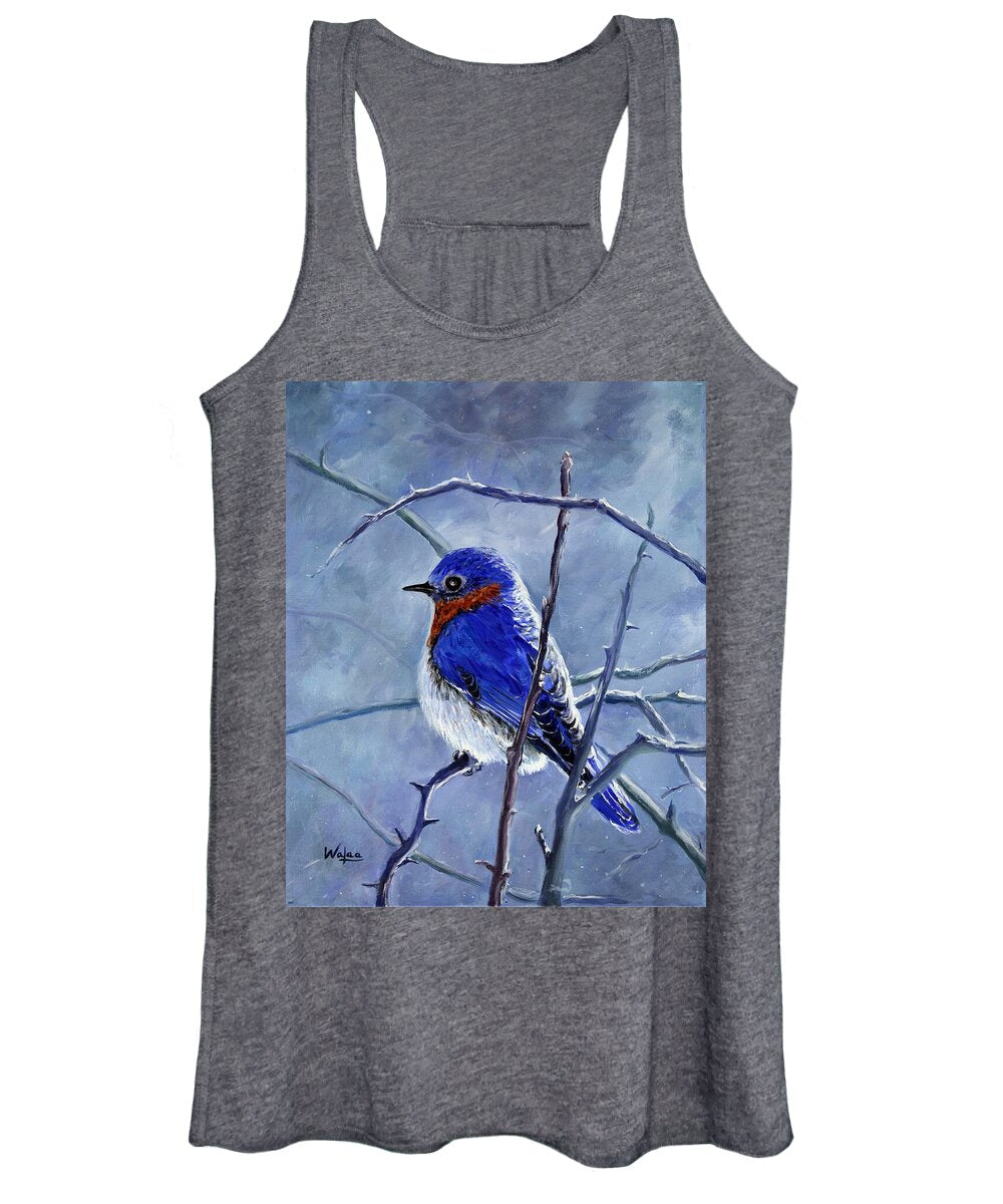 Alone In The Snow Storm - Women's Tank Top