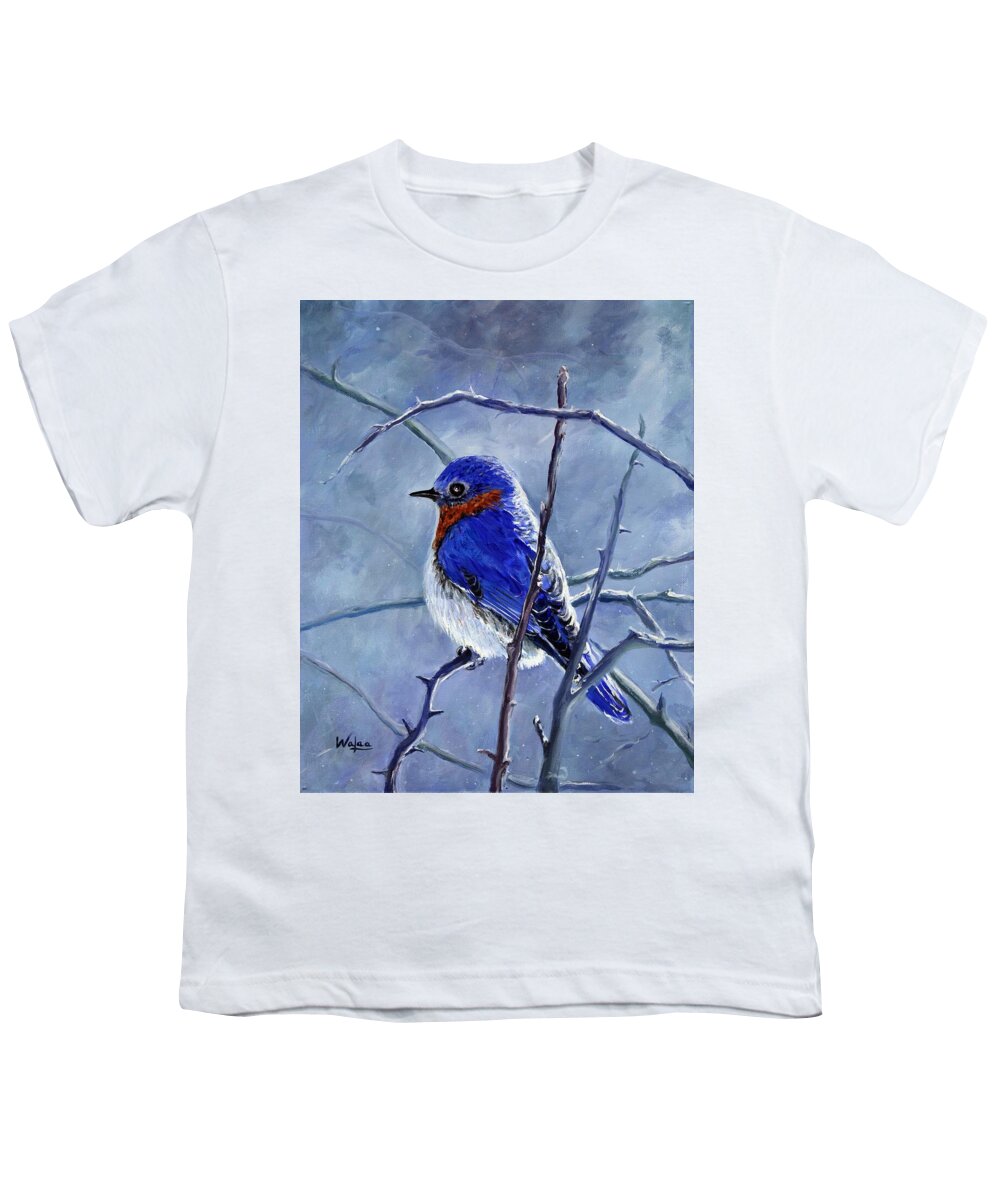 Alone In The Snow Storm - Youth T-Shirt