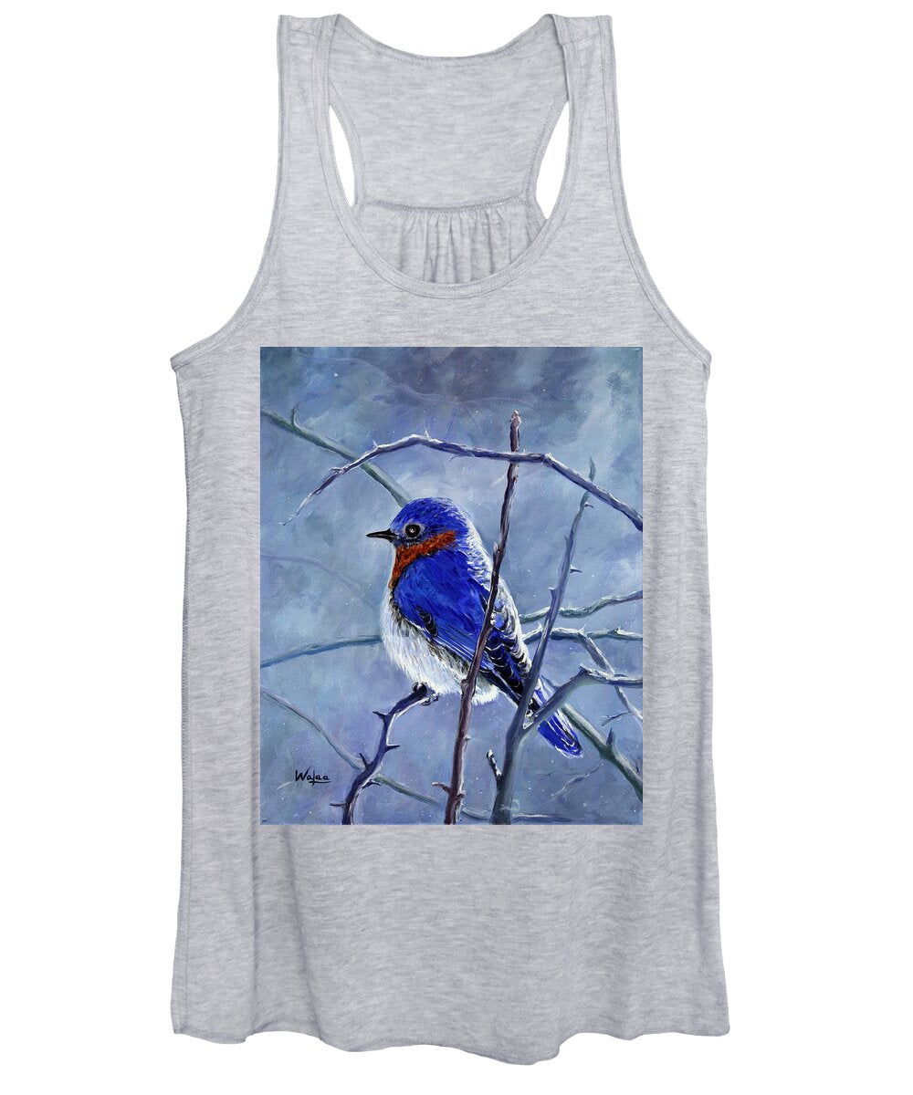 Alone In The Snow Storm - Women's Tank Top