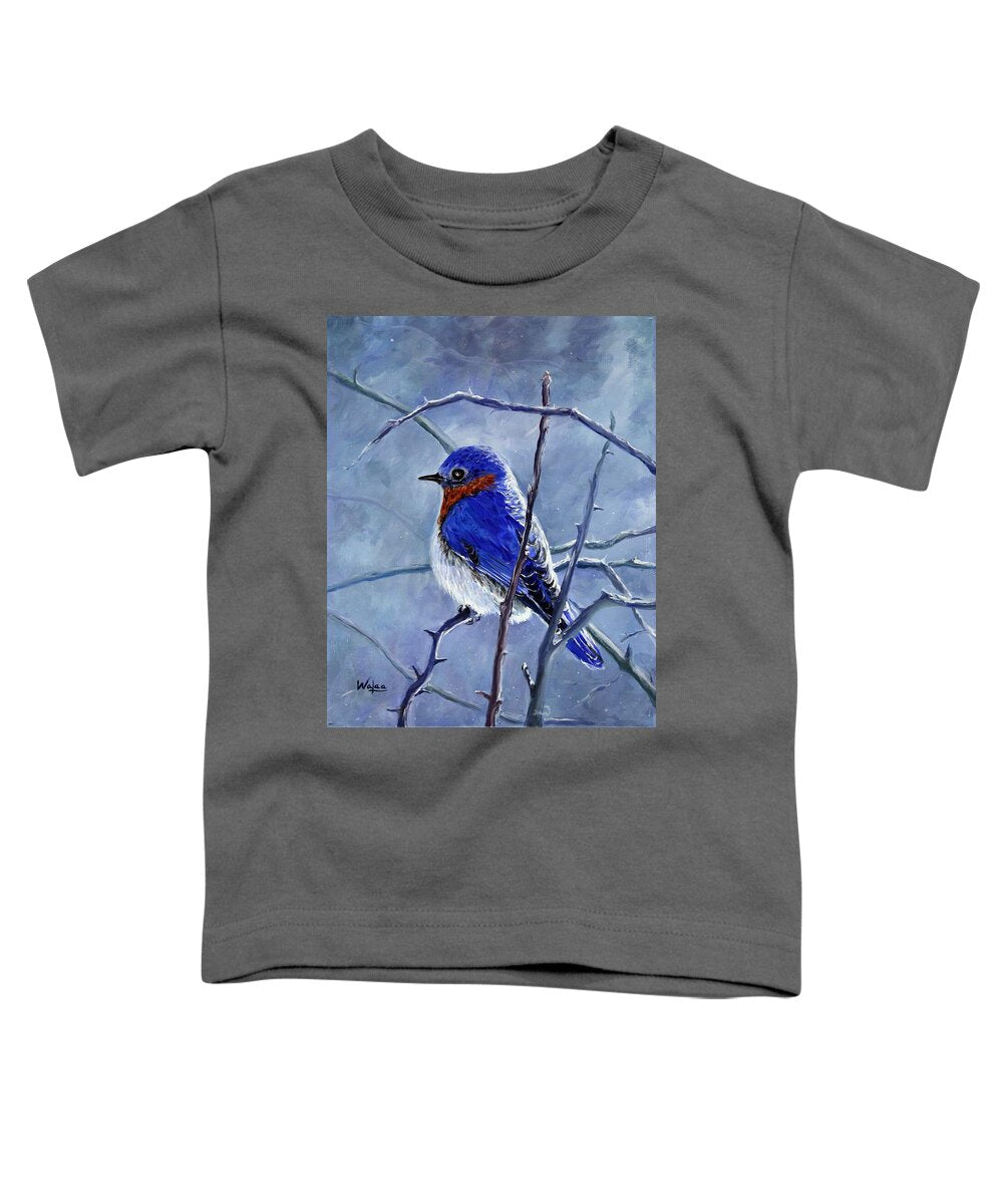 Alone In The Snow Storm - Toddler T-Shirt