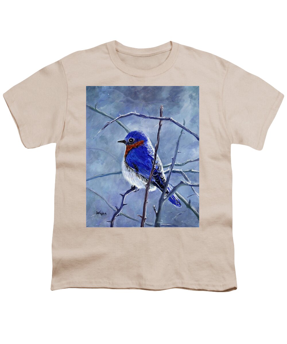 Alone In The Snow Storm - Youth T-Shirt