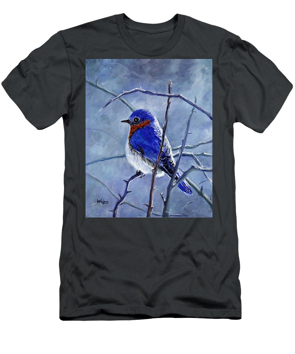 Alone In The Snow Storm - T-Shirt