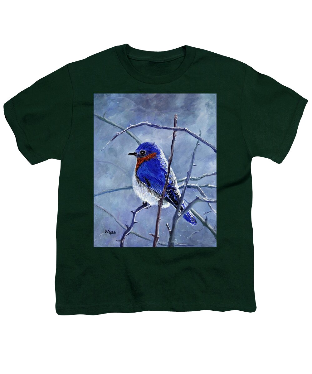 Alone In The Snow Storm - Youth T-Shirt