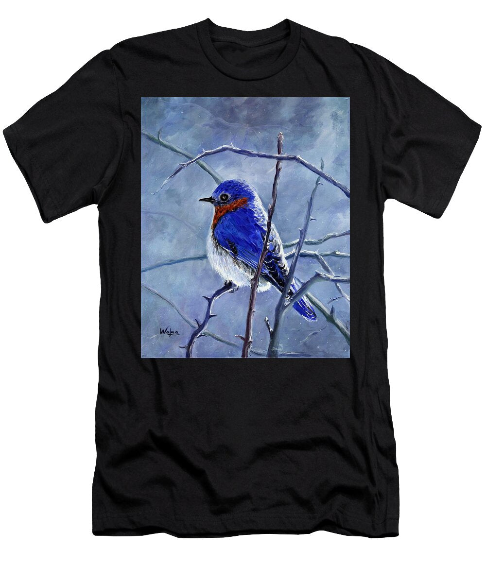 Alone In The Snow Storm - T-Shirt