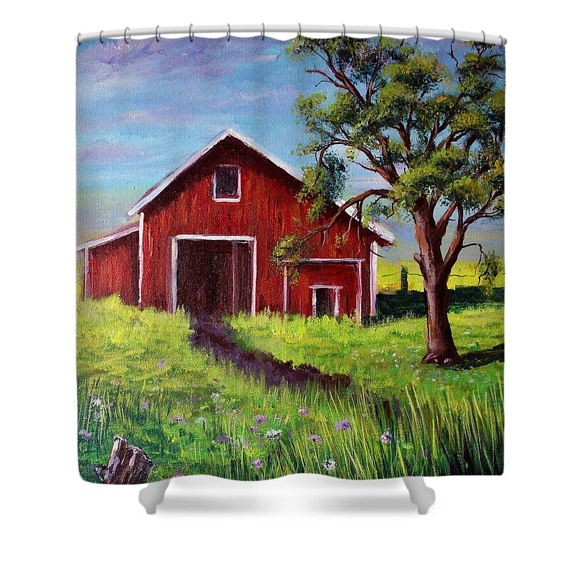 Barnfield - Shower Curtain