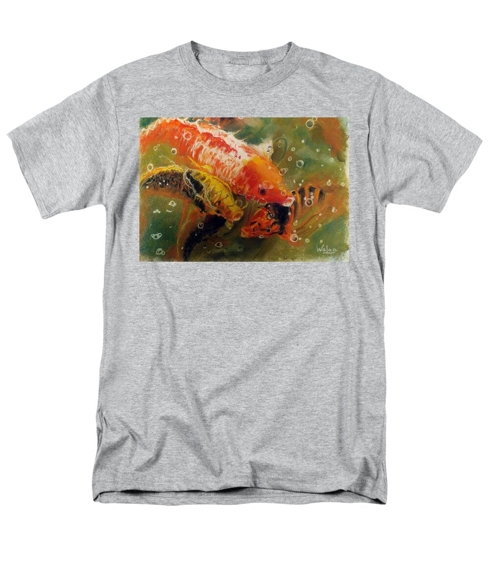 Dance of the Koi - Men's T-Shirt  (Regular Fit)