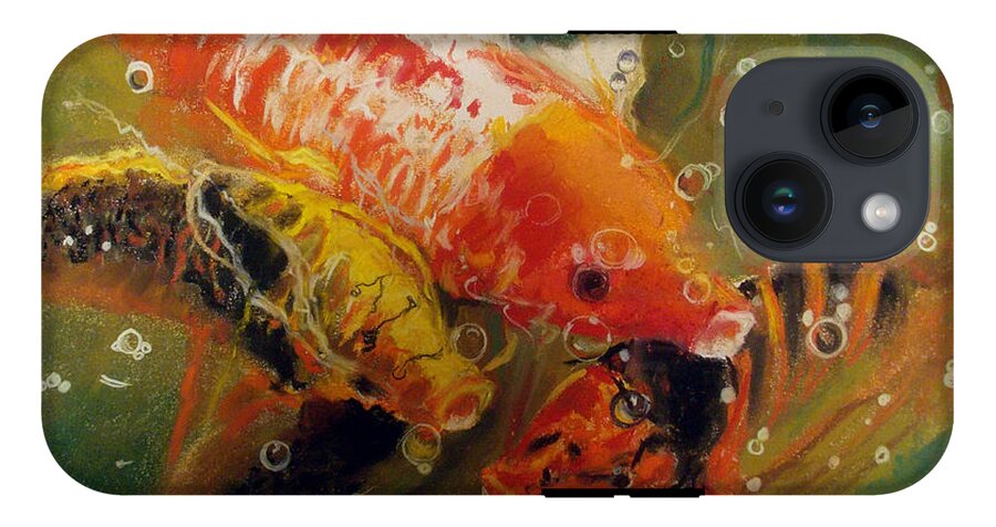 Dance of the Koi - Phone Case