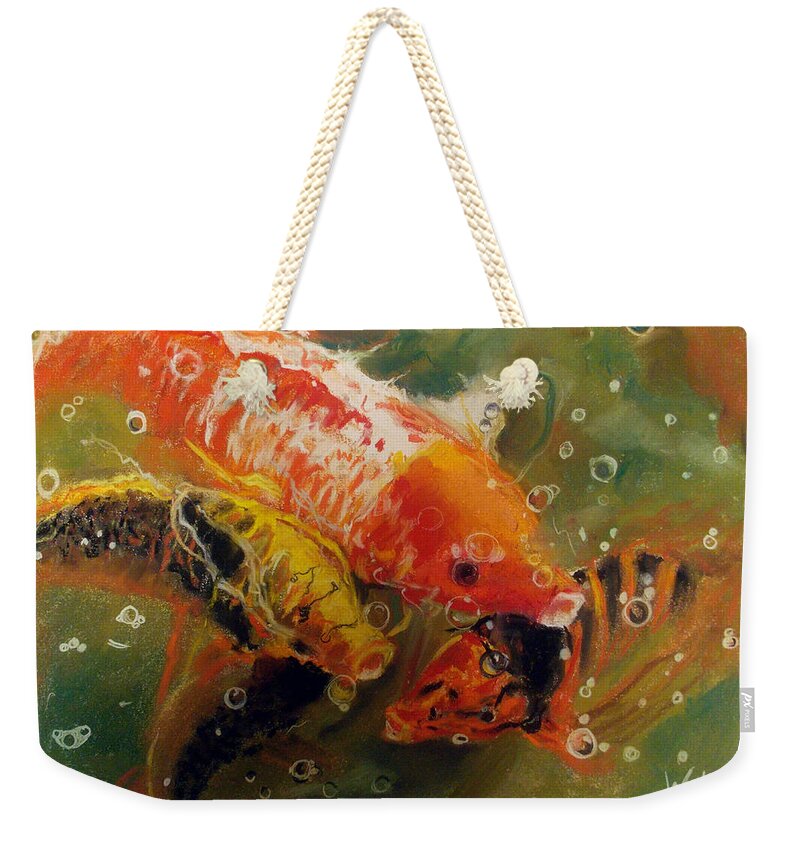 Dance of the Koi - Weekender Tote Bag