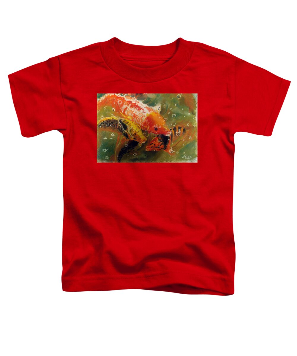 Dance of the Koi - Toddler T-Shirt