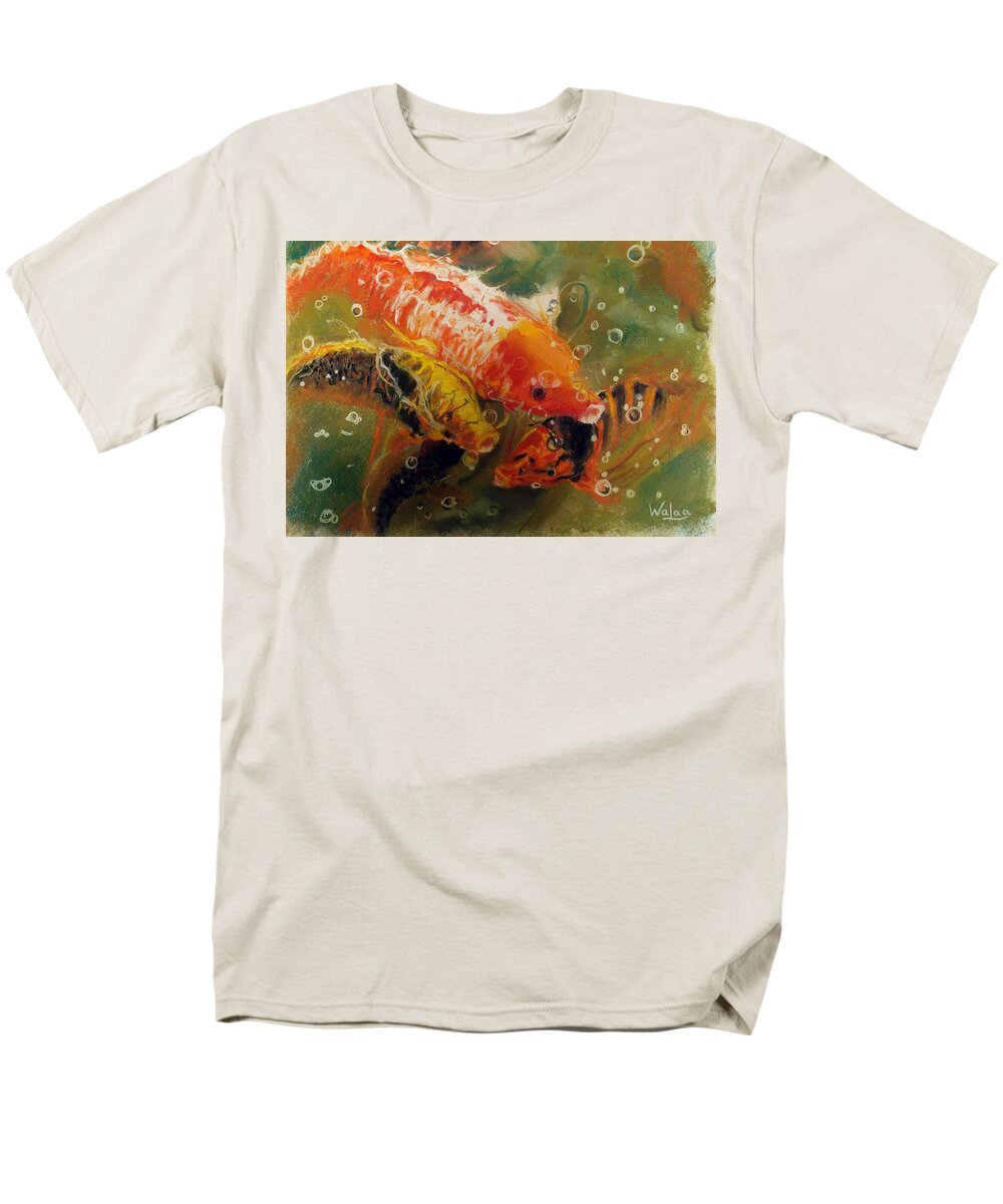 Dance of the Koi - Men's T-Shirt  (Regular Fit)