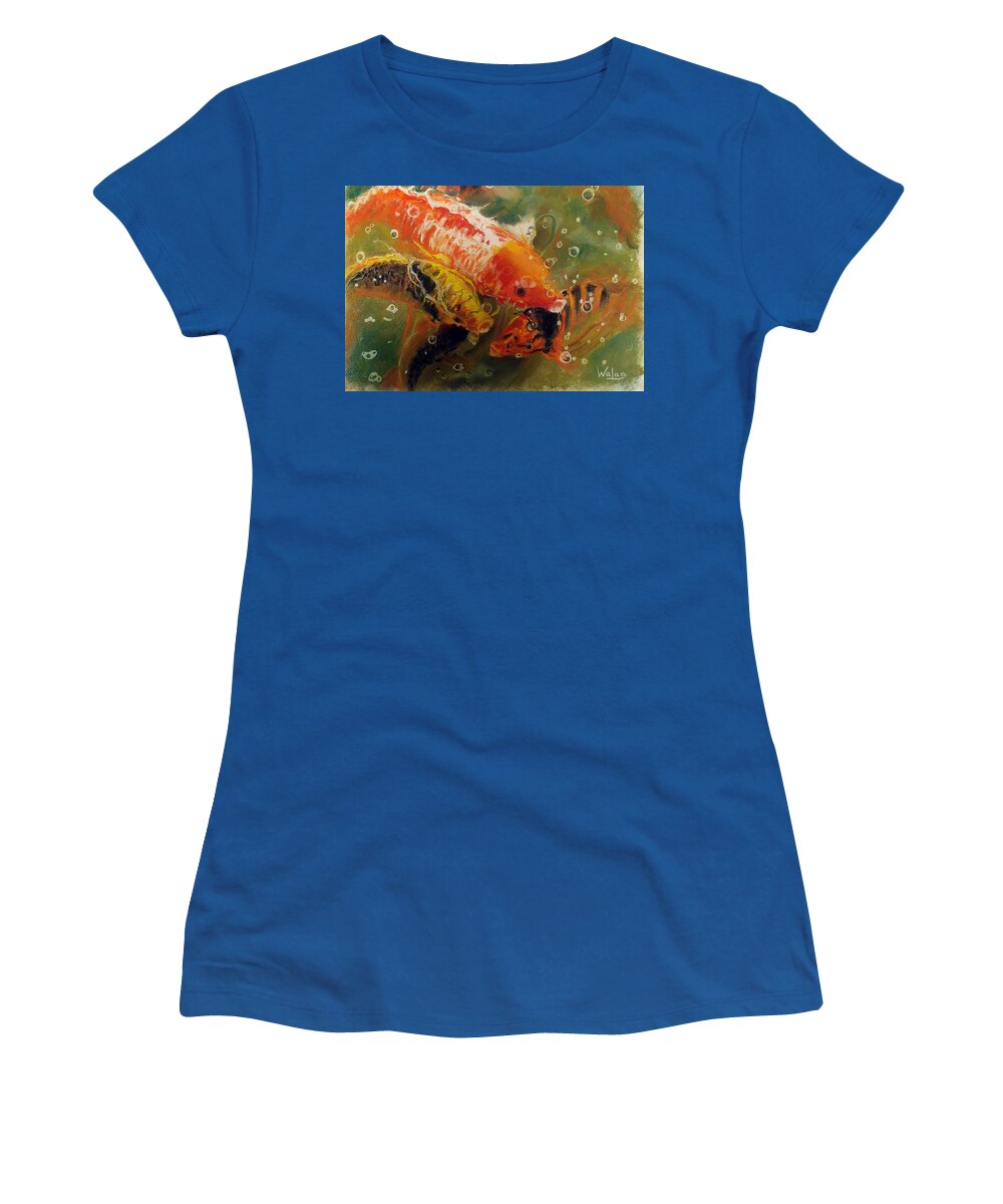 Dance of the Koi - Women's T-Shirt