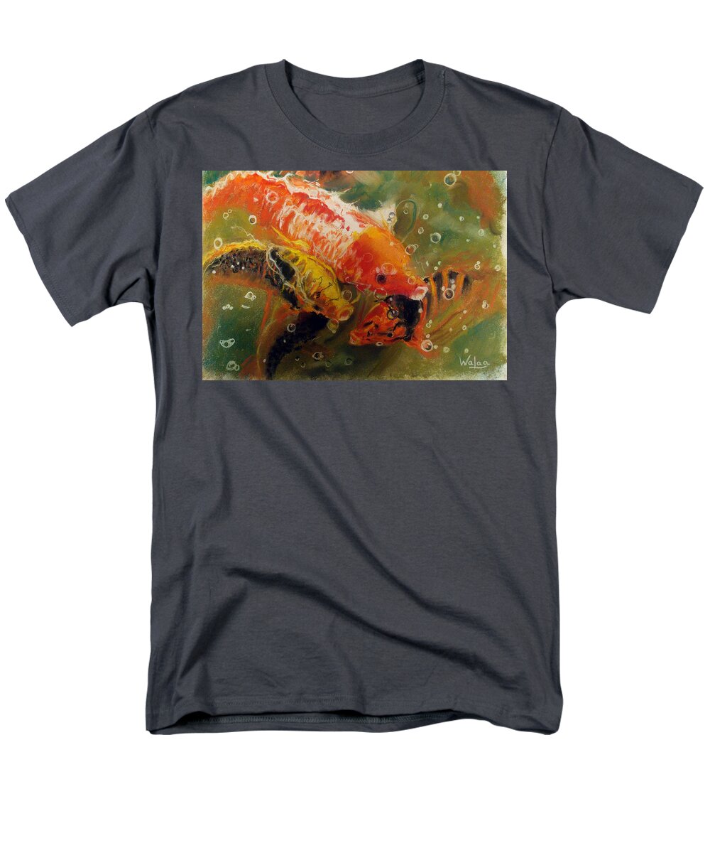 Dance of the Koi - Men's T-Shirt  (Regular Fit)