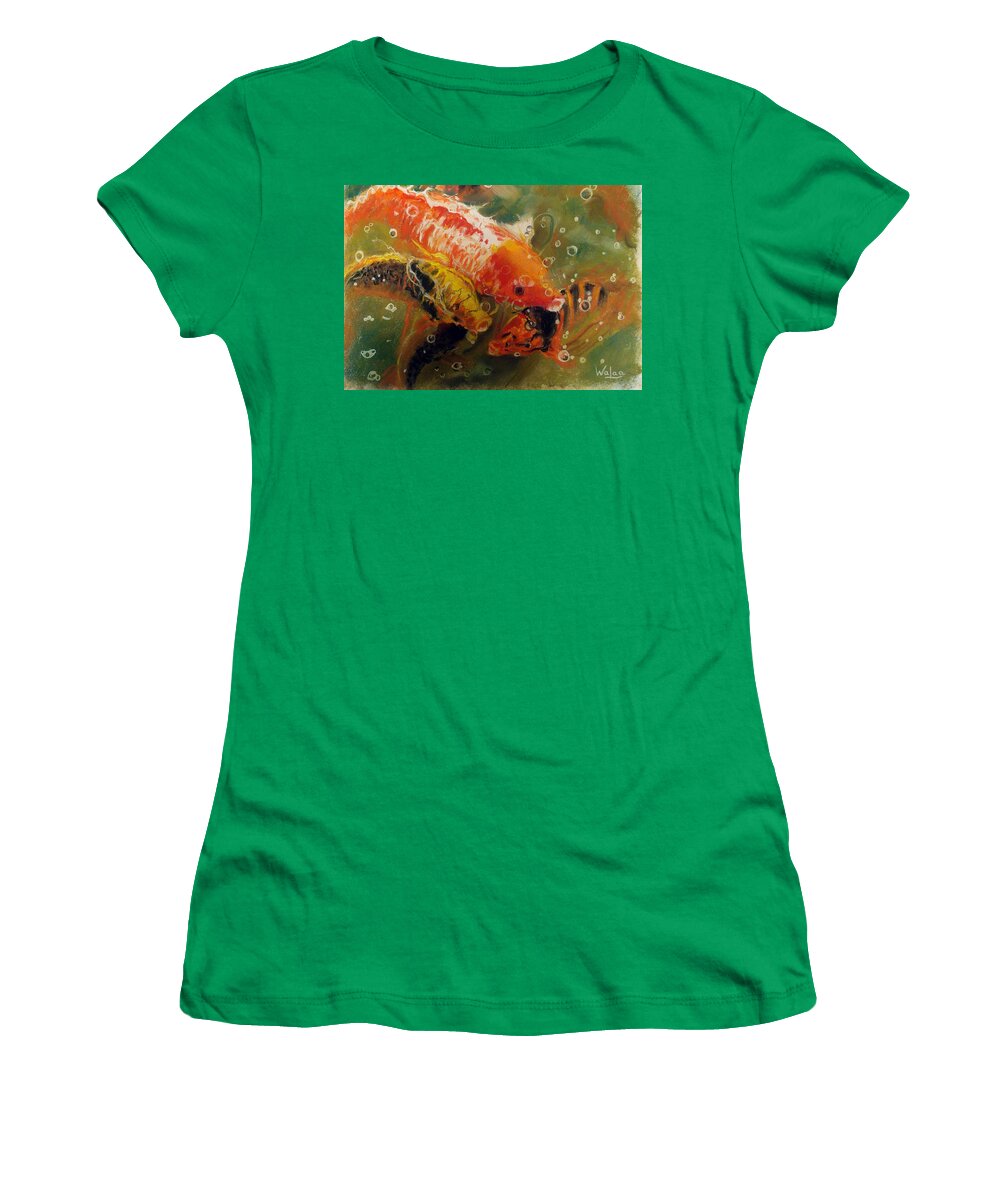 Dance of the Koi - Women's T-Shirt