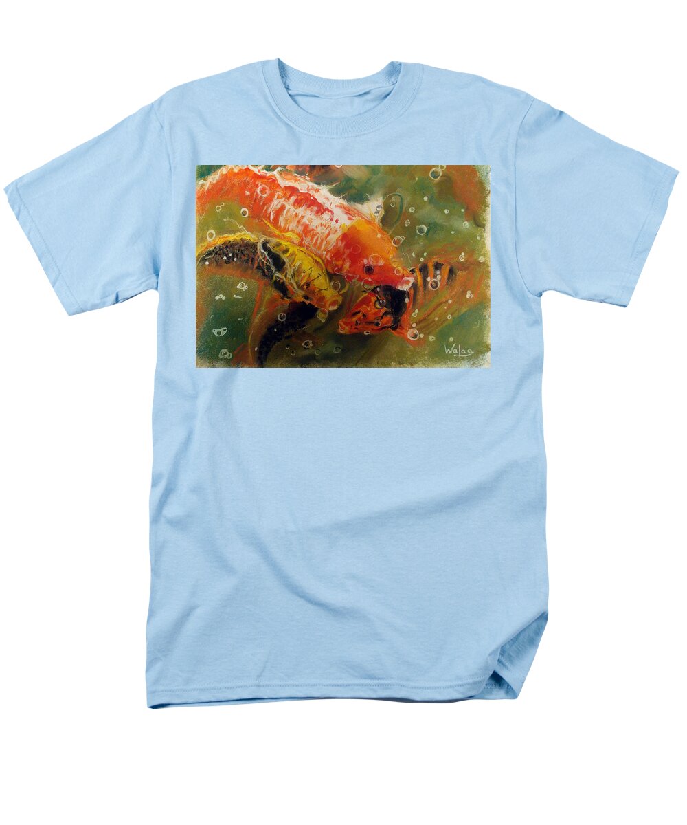 Dance of the Koi - Men's T-Shirt  (Regular Fit)