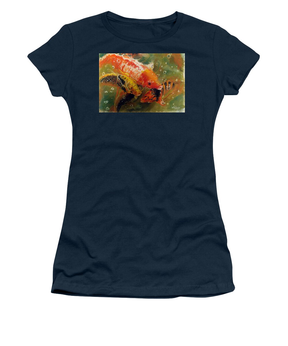 Dance of the Koi - Women's T-Shirt