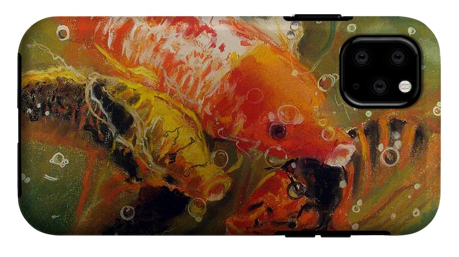 Dance of the Koi - Phone Case