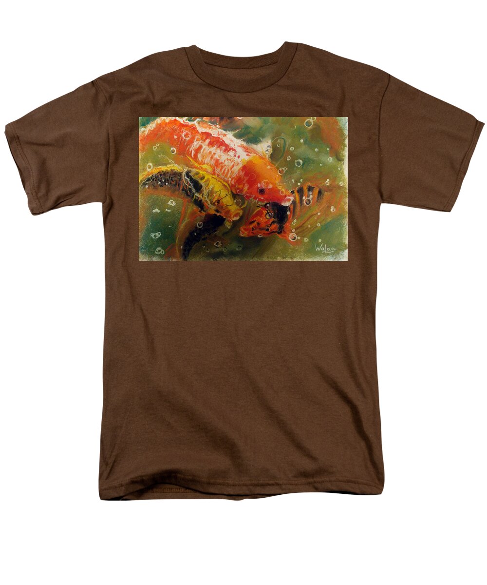 Dance of the Koi - Men's T-Shirt  (Regular Fit)