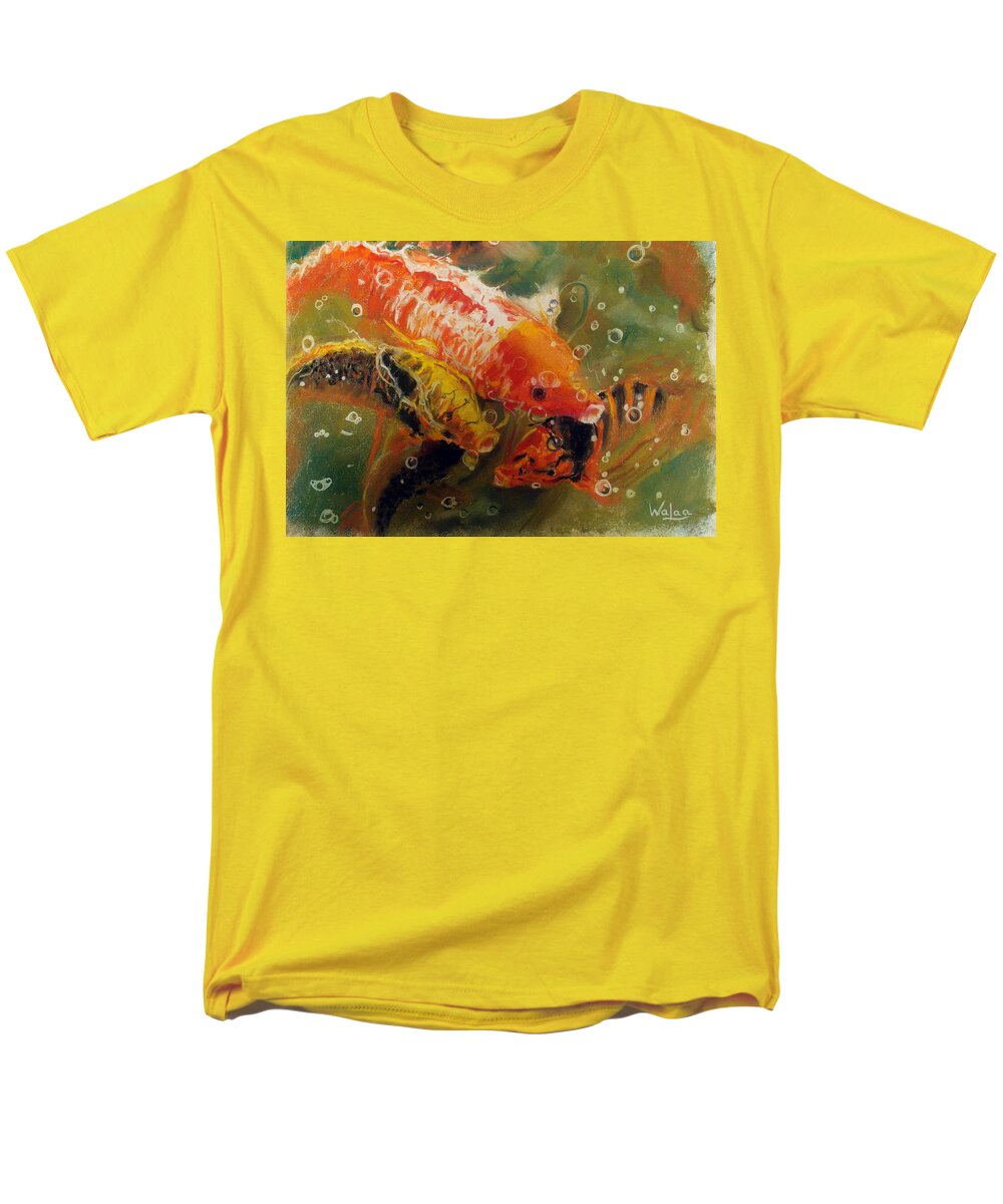 Dance of the Koi - Men's T-Shirt  (Regular Fit)