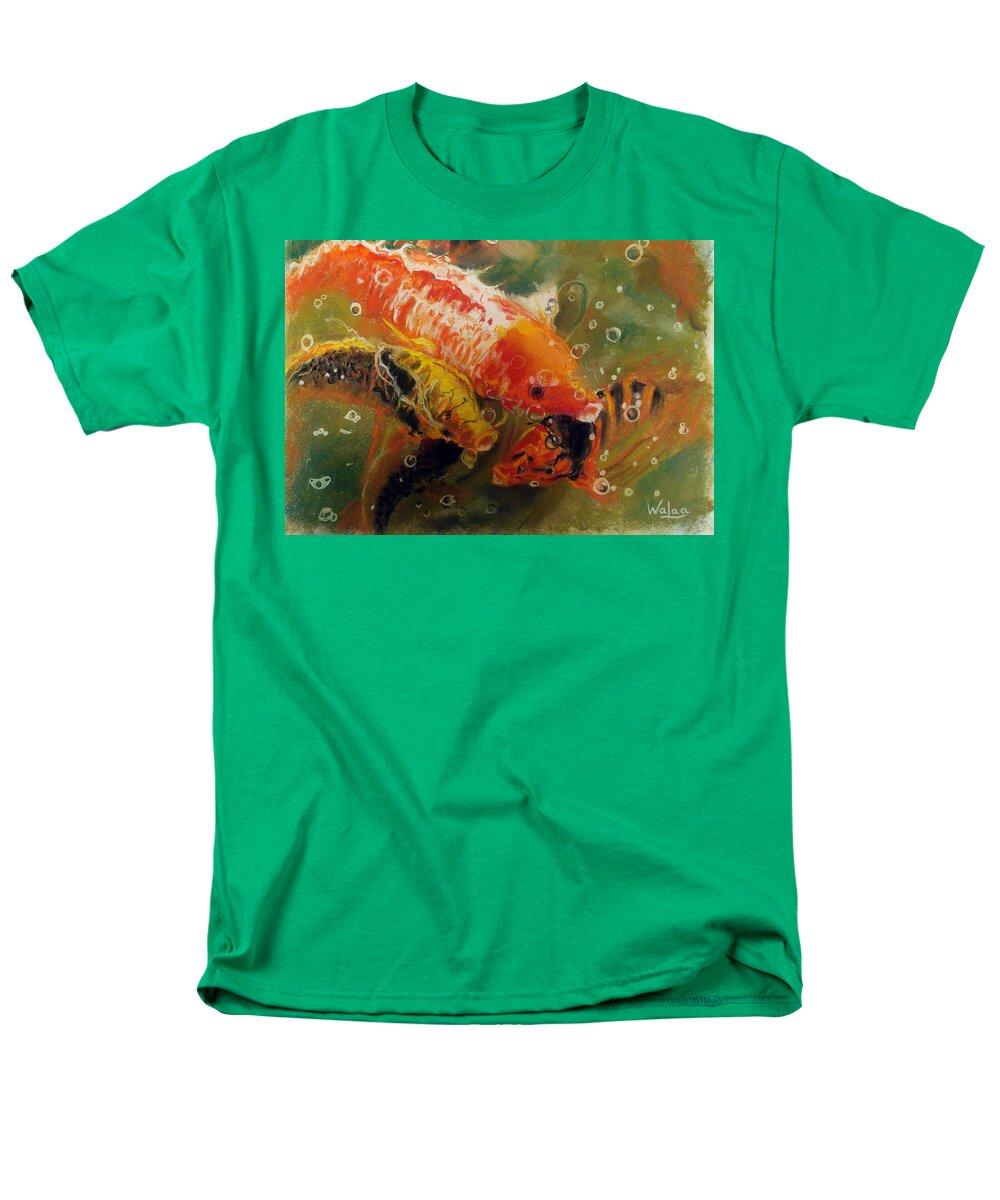 Dance of the Koi - Men's T-Shirt  (Regular Fit)