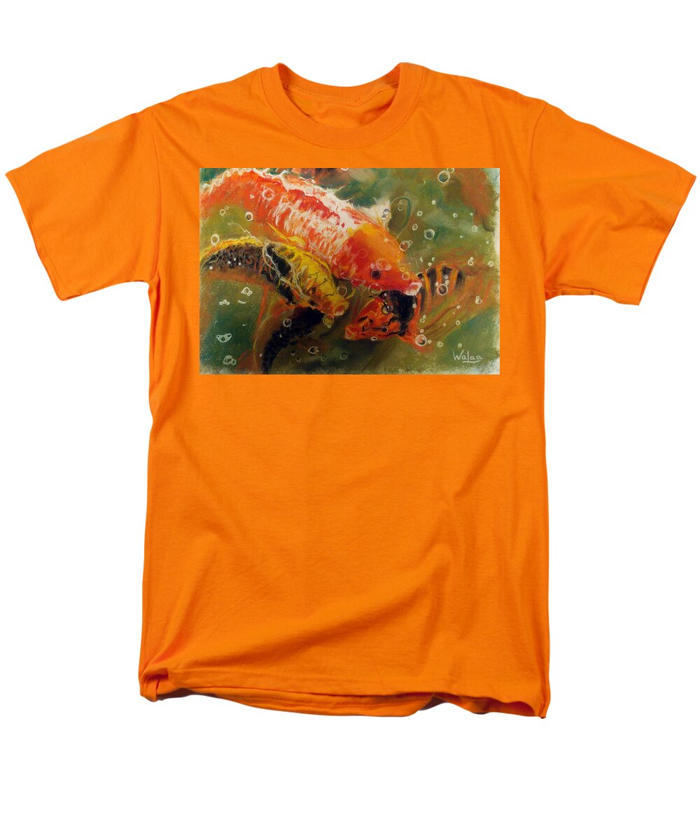 Dance of the Koi - Men's T-Shirt  (Regular Fit)