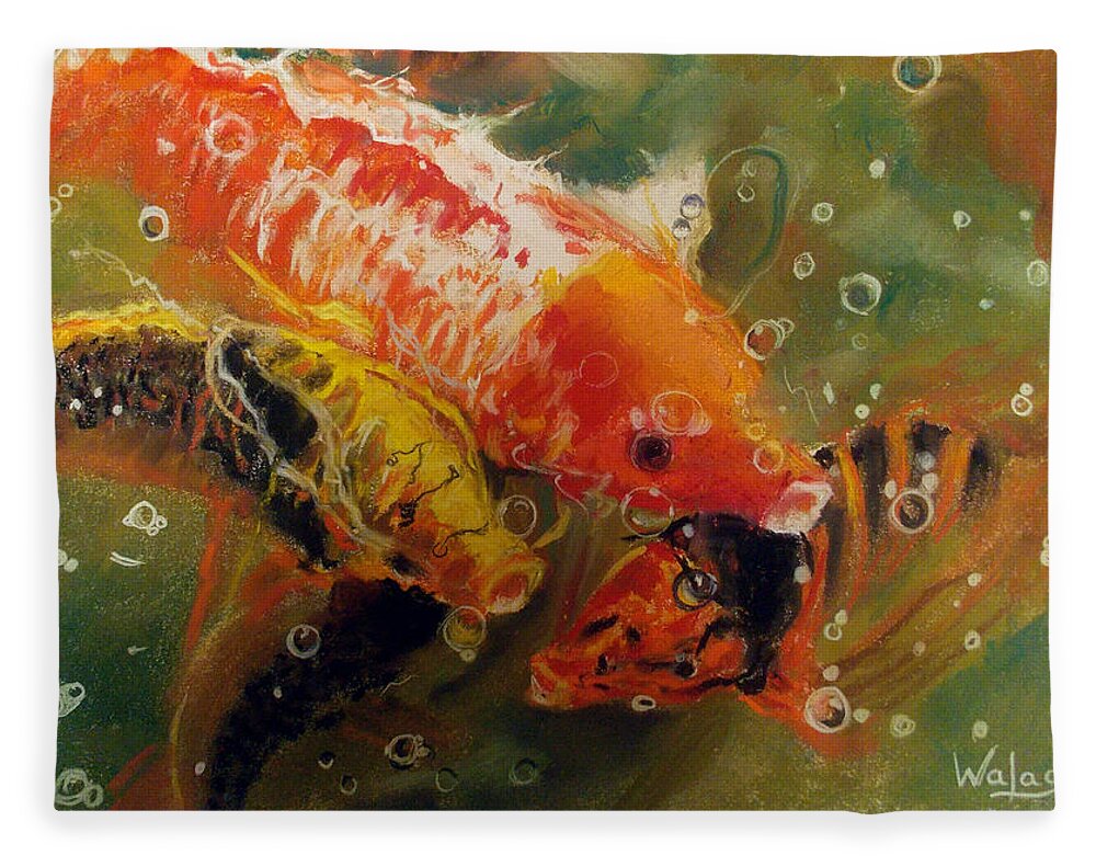 Dance of the Koi - Blanket