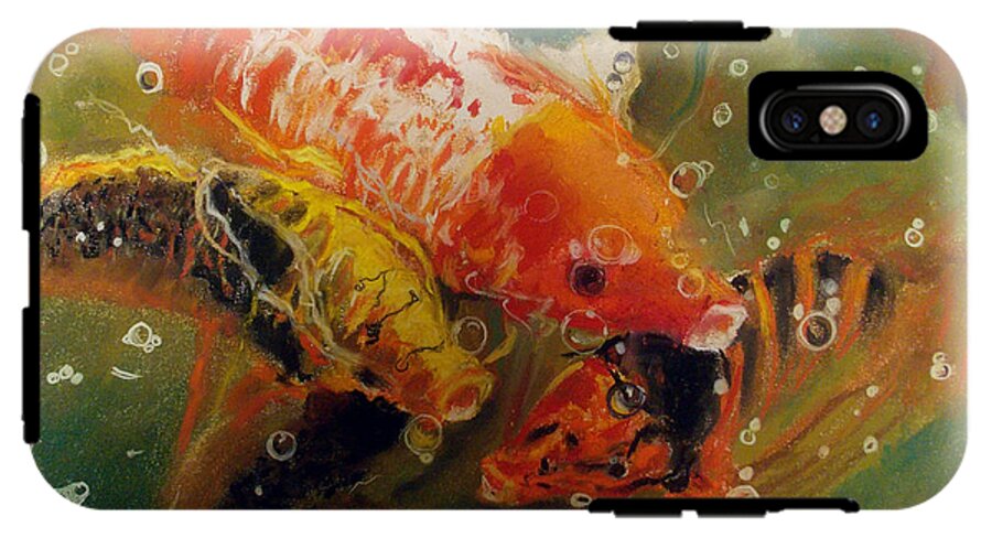 Dance of the Koi - Phone Case